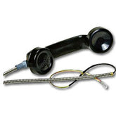 Allen Tel GB6500HB-C-300 Handset Equipped with Blue Grommet and 25' Armored Cord